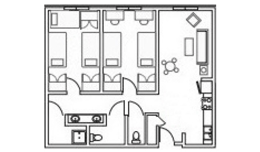 Layout: Seventh College Tower